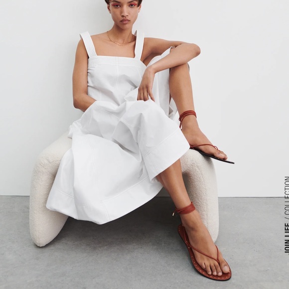 Zara leather sandal - Picture 3 of 13